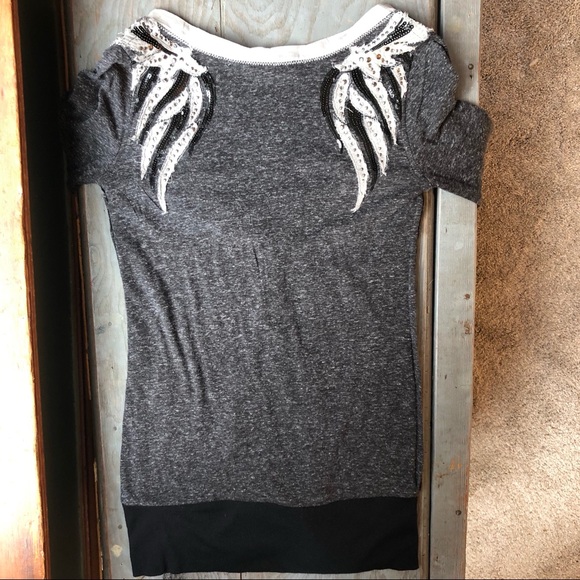 Miss Me long cardigan with V-neck - Picture 6 of 6